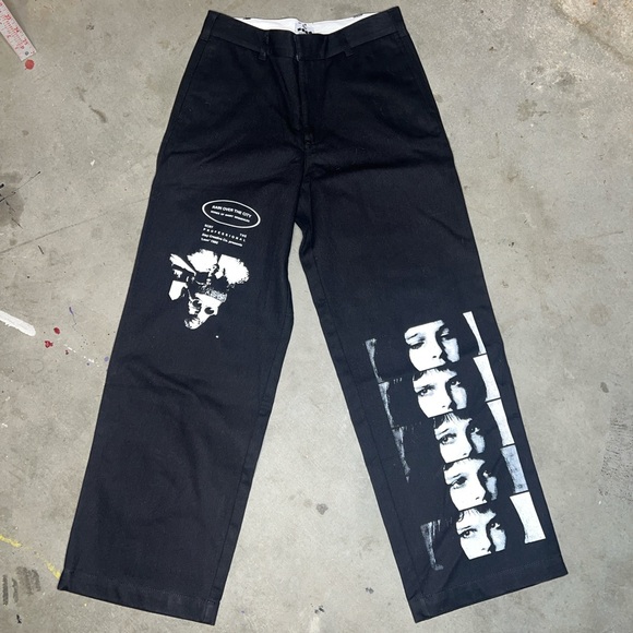 Léon Revisited Trousers Blk Part of our capsule on 94 film Léon:The Professional - Picture 2 of 9